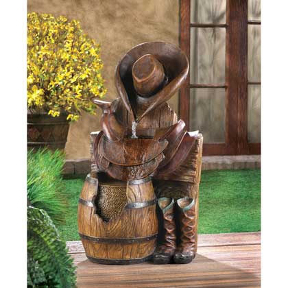 14939 WILD WEST WATER FOUNTAIN